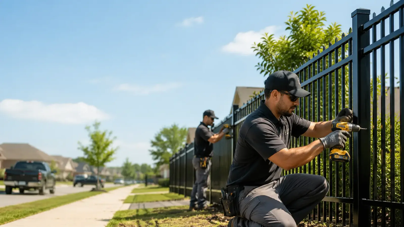 Metal Fence Installation in Agency, IA